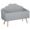 ATMOSPHERA, CRÉATEUR D'INTÉRIEUR Coffre à Jouets Nuage Gris En Bois - Beige