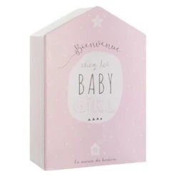 ATMOSPHERA, CRÉATEUR D'INTÉRIEUR Maison Coffret Naissance Bienvenue Chez Toi Baby Girl - Rose