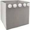 ATMOSPHERA, CRÉATEUR D'INTÉRIEUR Bac De Rangement Pompons Gris - Gris