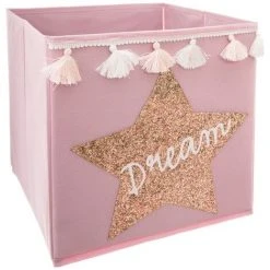 ATMOSPHERA, CRÉATEUR D'INTÉRIEUR Bac De Rangement Sequins Dream - Rose