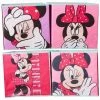 Lot De 4 Cubes De Rangement Décoratifs Minnie Mouse Disney 28 Cm -PEGANE-
