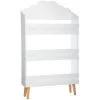 ATMOSPHERA KIDS Bibliothèque Enfant Nuage - 58 X H. 100 Cm - 58 X 18 X 100 - Blanc