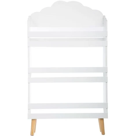 ATMOSPHERA KIDS Bibliothèque Enfant Nuage - 58 X H. 100 Cm - 58 X 18 X 100 - Blanc – Image 2