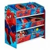 SPIDERMAN - Meuble De Rangement Pour Chambre D'enfant Avec 6 Bacs