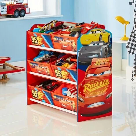 DISNEY CARS Meuble De Rangement Enfant A 6 Paniers – Image 2