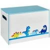 ROOM STUDIO Coffre à Jouets Isore Dinosaures Bleu - Bleu