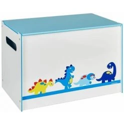 ROOM STUDIO Coffre à Jouets Isore Dinosaures Bleu - Bleu