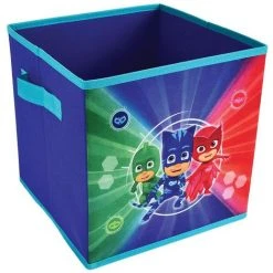 CIJEP Bac De Rangement Pliable Pyjamasques Avec 2 Poignées - Multicolor