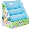 TEAMSON KIDS Meuble De Rangement Livres Magazines étagère Bibliothèque Enfant Garçon Sunny Safari Fantasy Fields TD-13141A - Bleu