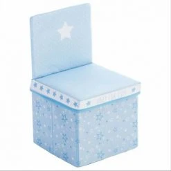 JJA Fauteuil Pliant Rangement Bleu - Bleu - Bleu