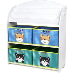 Meuble De Rangement Jouets Homfa Etagère De Jouets Pour Chambre D'enfant