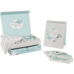 Atmosphera - Coffret Naissance Bleu 15 Pièces - Bleu