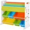 HELLOSHOP26 Meuble De Rangement Pour Jouets étagère Chambre D'enfant Livres Multicolore - Multicolore
