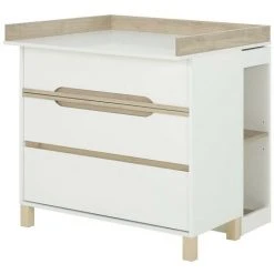 Commode à Langer Petite Bibliothèque Blanche Céleste - Fabrication Française - Galipette - Blanc