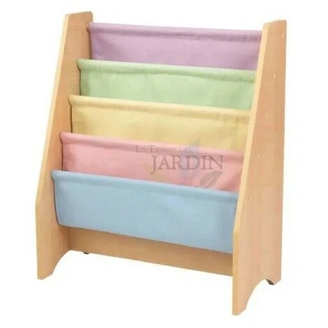 SUINGA Bibliothèque Pour Enfants En Tissu 61x30x71 Cm. – Image 2