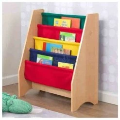SUINGA Bibliothèque Pour Enfants En Tissu 61x30x71 Cm.