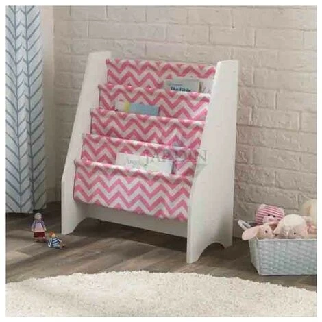 SUINGA Bibliothèque Pour Enfants En Tissu 61x30x71 Cm. – Image 2