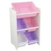SUINGA Etagère Pour Ranger Les Jouets Avec 5 Cubes.