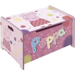 ARDITEX Banc De Jouets En Bois 62.5x40x37cm De EONE-Peppa Pig - Multicolor