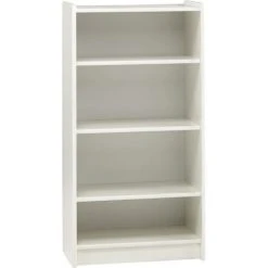 Étagère Enfant En MDF Blanc - Dim : 64 X 38 X 123 Cm -PEGANE-