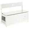 ATMOSPHERA FOR KIDS Banc Coffre à Jouet "Mixte" 78cm Blanc
