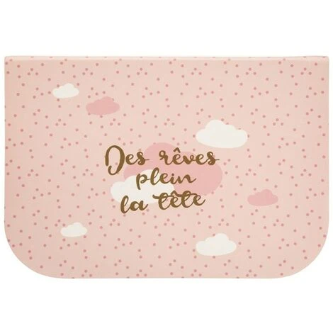 ATMOSPHERA FOR KIDS Lot De 3 Valisette De Rangement "Douceur" 29cm Rose – Image 2