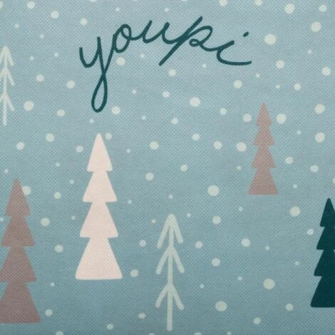 ATMOSPHERA FOR KIDS Coffre à Jouets "Aire De Jeux" 40cm Bleu – Image 5