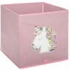 ATMOSPHERA FOR KIDS Boîte De Rangement "Licorne" 29cm Rose