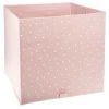 ATMOSPHERA FOR KIDS Boîte De Rangement Pliable "Etoiles" 29x29cm Rose