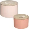 ATMOSPHERA, CRÉATEUR D'INTÉRIEUR Lot De 2 Tables De Rangement Rondes Rose - Rose