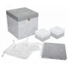ATMOSPHERA FOR KIDS Coffret De Naissance "Trésors" 18cm Gris