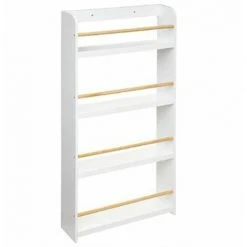 ATMOSPHERA FOR KIDS Bibliothèque Enfant 5 Niveaux "Classic" 118cm Blanc