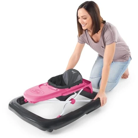 Bright Starts Trotteur Bébé 3 En 1 Ford Mustang Rose - Rose
