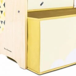BEELOOM SWEET SAFER étagère En Bois Jaune SWEET SAFER Avec 6 Espaces