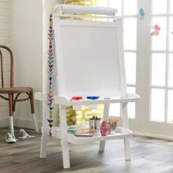 KidKraft Chevalet De Luxe Pour Enfants Blanc - Blanc