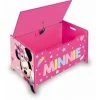 ARDITEX Coffre à Jouets En Bois Disney Minnie - Rose