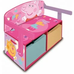 ARDITEX Coffre à Jouets Et Banc 3en1 Peppa Pig - Rose