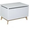 ATMOSPHERA FOR KIDS Coffre De Rangement En Bois Blanc Atmosphera