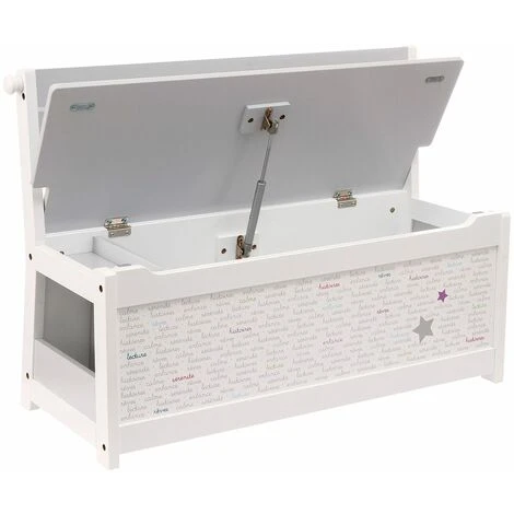 ATMOSPHERA, CRÉATEUR D'INTÉRIEUR Banc Coffre à Jouets Mixte - Gris – Image 2