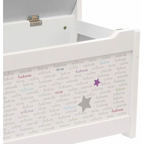 ATMOSPHERA, CRÉATEUR D'INTÉRIEUR Banc Coffre à Jouets Mixte - Gris – Image 3