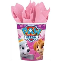 JAVOLI Gobelets En Papier Rose Pat Patrouille (8 Pièces) - Multicolor