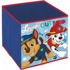 ARDITEX Cube De Rangement Pat Patrouille - 31x31x31 Cm - Multicolor