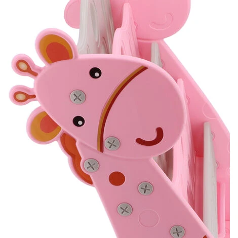 SZYB Fydun étagère Pour Jouets Pour Enfants Bibliothèque De Dessins Animés Enfants étagères Ménagères Simples à Plusieurs Niveaux , Meuble De Rangement Pour Enfant, Organisateur, Rose – Image 5