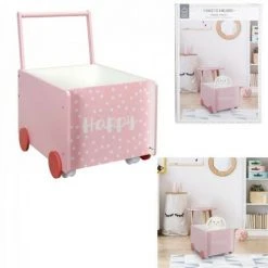 JARDIRICODECO Chariot De Rangement Enfant Fille
