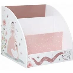 ATMOSPHERA FOR KIDS Bibliothèque Enfant "Sissi" 56cm Rose & Blanc