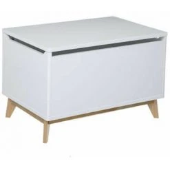 ATMOSPHERA FOR KIDS Coffre De Rangement Enfant "Azula" 60cm Blanc