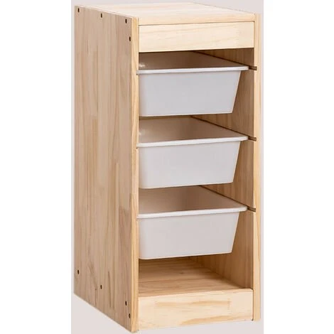 Meuble De Rangement En Bois Nopik Kids SKLUM Bois De Pin
