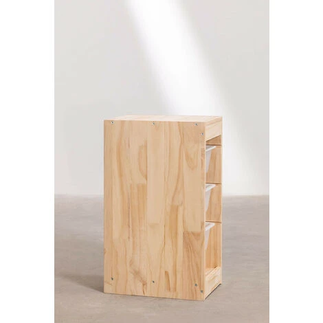 Meuble De Rangement En Bois Nopik Kids SKLUM Bois De Pin – Image 5