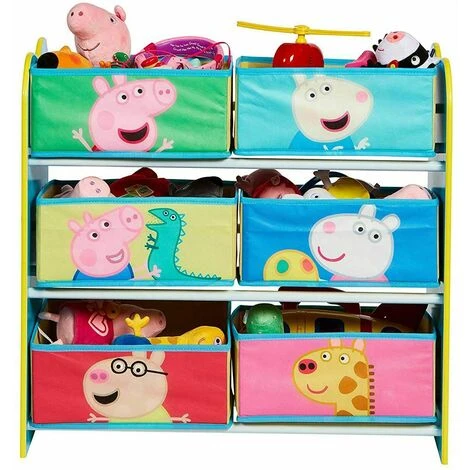 Meuble De Rangement Enfant Peppa Pig En MDF - 60 X 63.5 X 30 Cm -PEGANE- – Image 3