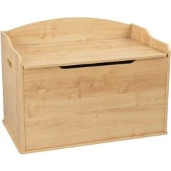 KIDKRAFT Coffre à Jouets En Bois Austin Naturel - Bois Naturel